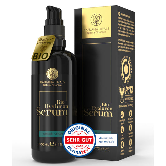 BIO Hyaluron Serum hochdosiert + Vit E • 100 ml
