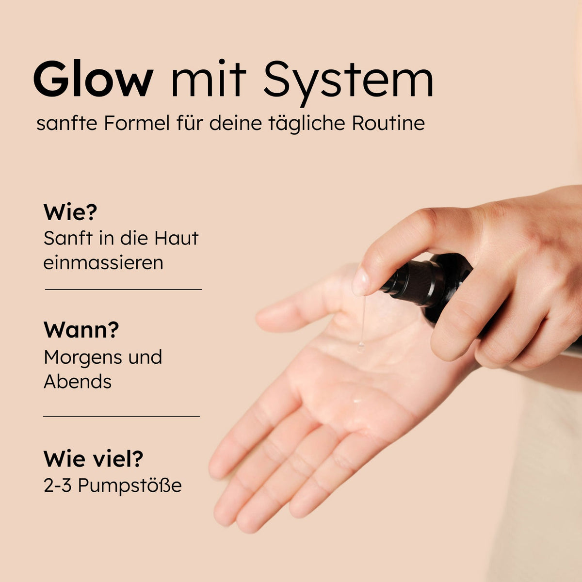 Bio Vitamin C Serum – Anwendung morgens und abends