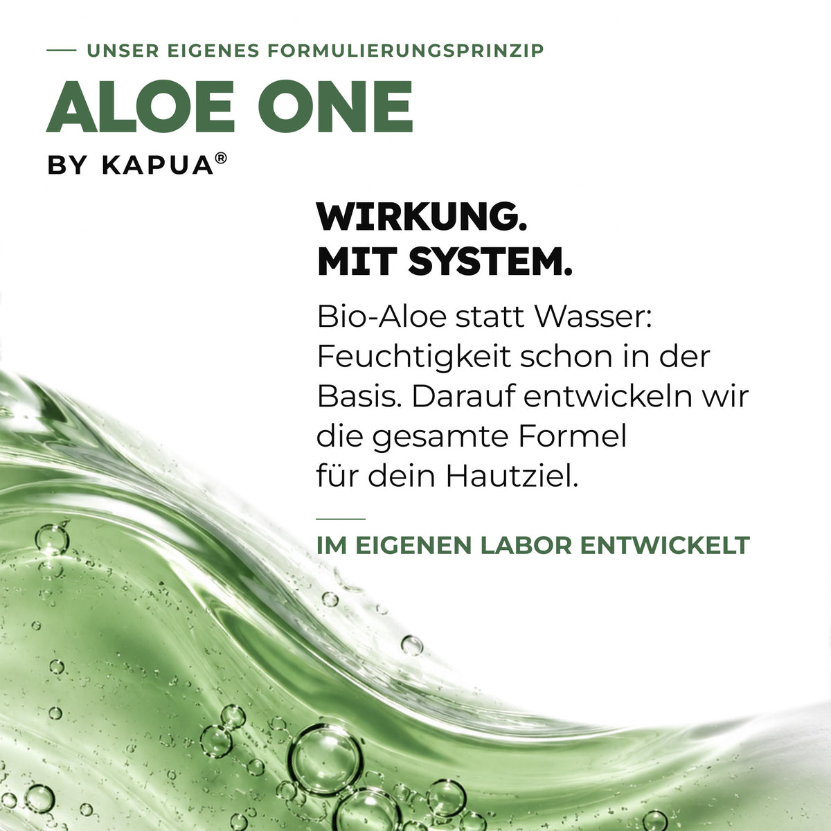 ALOE ONE by Kapua – Bio-Aloe Vera als pflegende Basis