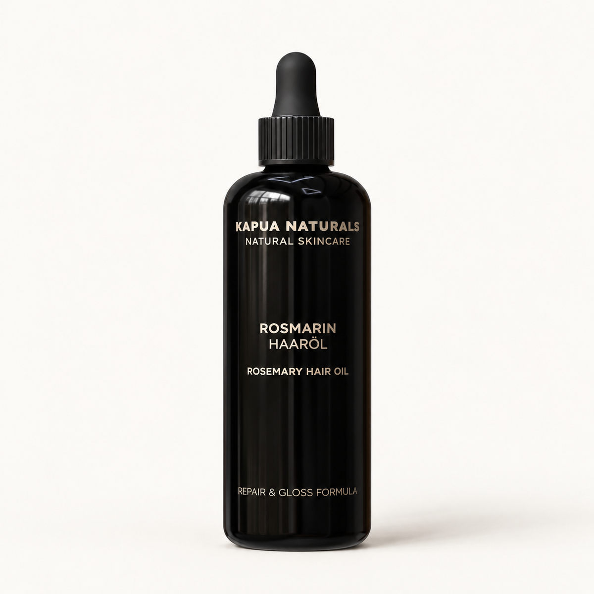 BIO ROSMARIN HAARÖL – Produktaufnahme auf hellem Hintergrund