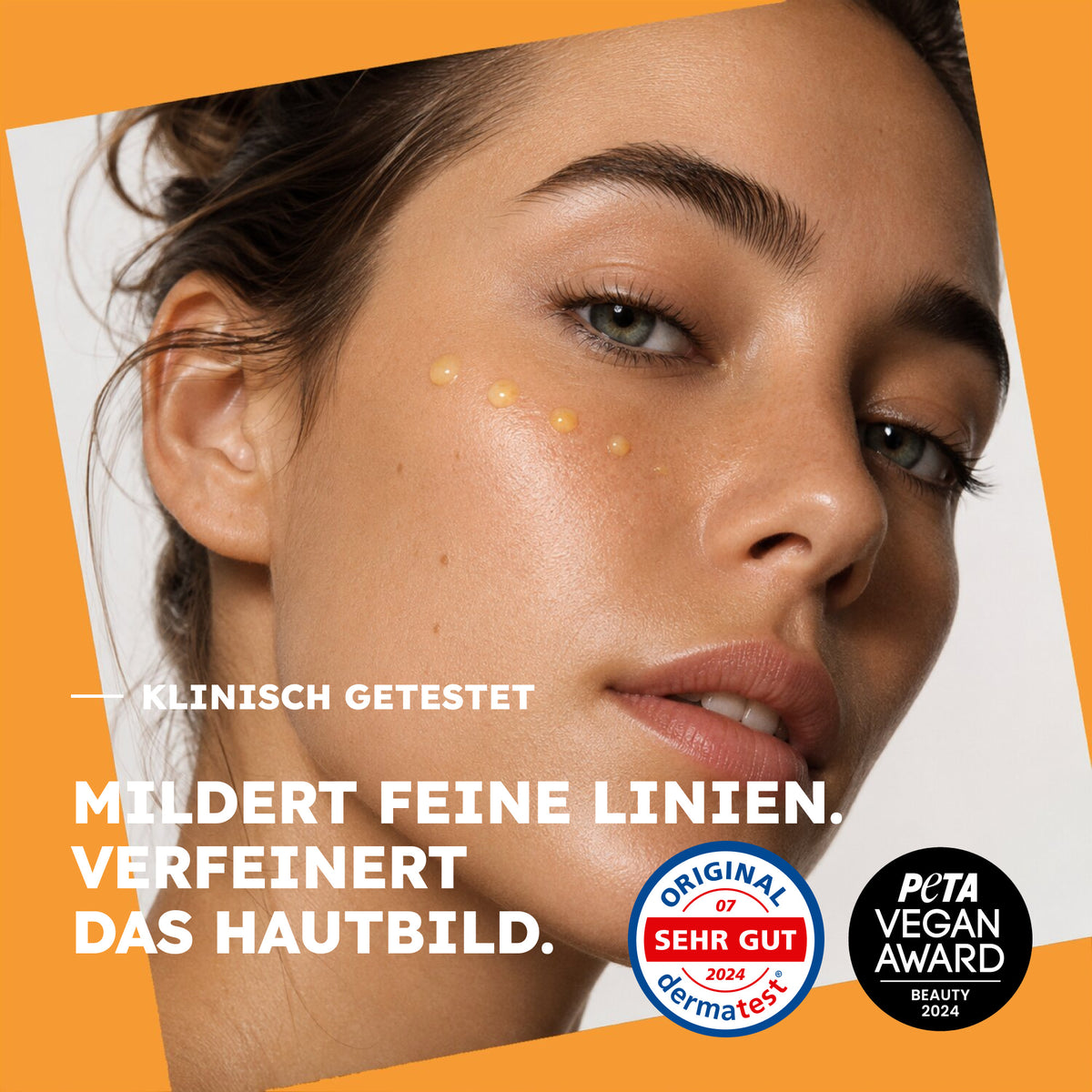 Retinol Serum – klinisch getestet, mildert feine Linien und verfeinert das Hautbild